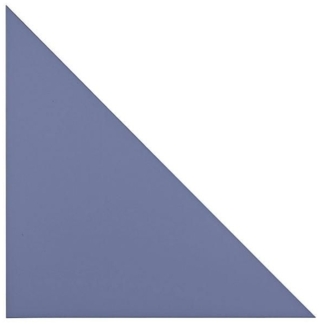Verkettungswinkel eckig 80x80cm Blau