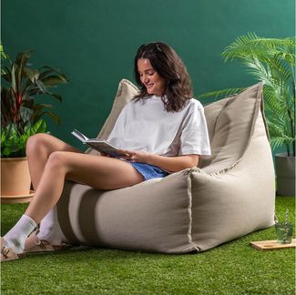 icon Sitzsack Erwachsene Sessel aus Olefin für den Außenbereich „Alto", Sitzsack XXL, Made in Germany, für Erwachsene & Kinder, mit Füllung