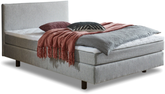 Sun Garden Boxspringbett 120x200 cm grau