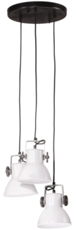 vidaXL Hängelampe 25 W Weiß 30x30x100 cm E27 371858