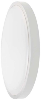 24 Watt LED Dome Light mit Mirkowellen Bewegunssensor für Innen und Außen IP44 in weiß Rund|Neutralweiß