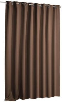 Haus und Deko Verdunkelungsvorhang Verdunkelungsvorhang Blackout Vorhang extra breit Ösen blickdicht 270, Ösen (1 St), verdunkelnd, Polyester