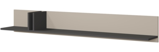 Wandboard Agova AL14 (Farbe: Anthrazit / Hellbeige)