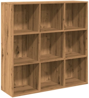 vidaXL Bücherregal Artisan-Eiche 98x29x97,5 cm 855969
