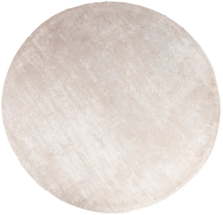 riess-ambiente Teppich MODERN ART 150cm beige, rund, Höhe: 10 mm, Vintage · Schlafzimmer · Wohnzimmer · Flur