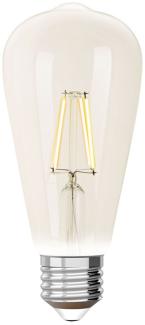 E27 Filament LED Leuchtmittel - 9 Watt, 500 Lumen, 2200 - 5500K, Ø6,4cm dimmbar