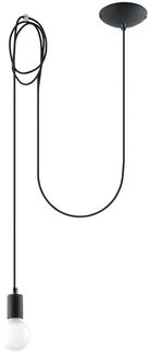 Pendelleuchte, Stahl, Schwarz, Hängend, H 300 cm