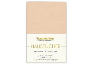 Traumschloss Betttuch Haustuch, 100% Baumwolle, Gummizug: ohne, (1 Stück), aus 100% Baumwolle, ohne Gummizug