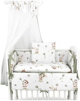 Bettbezug für Beistellbett Garnitur Katzen Baumwolle