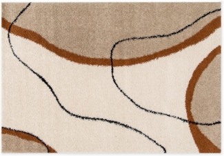 DomDeco Hochflor-Teppich Hochflorteppich Momo und Lunor, Schlafzimmerteppich, luxusqualität, flauschiger teppich modern