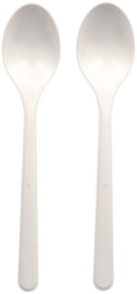 50 "Circulware" Mehrweg-Löffel PP-MF 18,5 cm weiss extra stabil