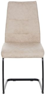 TRISENS Freischwinger Alessio (Stück, 2 St), Schwingstuhl mit robustem Metallgestell in Lederoptik