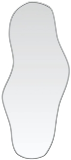 vidaXL Wandspiegel Silbern 70x30 cm 348255