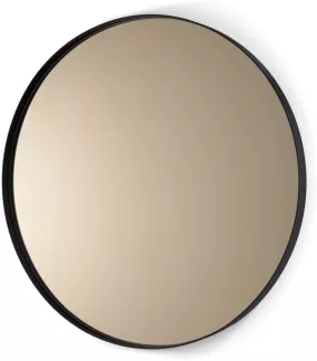 DONNA 3 ø 60 Spiegel Bronze - Schwarz / Bronze Glas