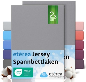 etérea Himmlische Qualität Spannbettlaken etérea Comfort Jersey Kinder Spannbettlaken, Jersey, Gummizug: rundum