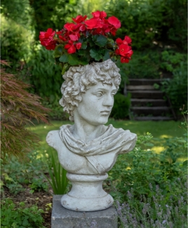HTI-Living Pflanzkübel Pflanzgefäß Apollon Büste Ares (1 St)