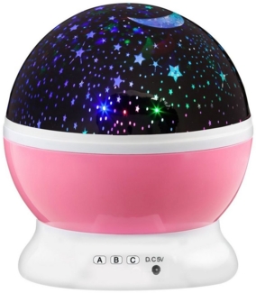 Goods+Gadgets LED Nachtlicht Sternenlicht Projektor, Einschlafhilfe