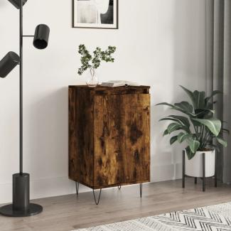 vidaXL Sideboard Räuchereiche 40x35x70 cm Holzwerkstoff 831062