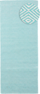 Morgenland In- & Outdoor Teppich - Alef - läufer - 200x80 - Türkis
