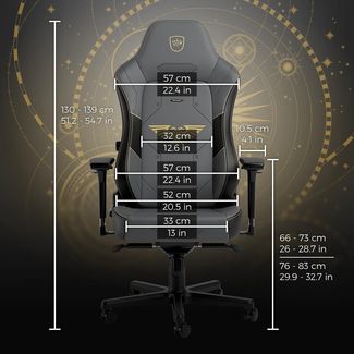 Noblechairs Gaming-Stuhl noblechairs HERO Gaming Stuhl - Warhammer 40k Edition