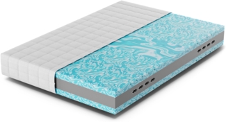 Betten-ABC TriFlex Hybrid - 3-Schicht- Kaltschaummatratze mit Schulterkomfortzone, Größe: 140x200, Härtegrad: Soft