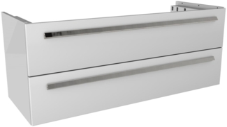 LANZET K1 Waschbeckenunterschrank 120 cm, Weiß