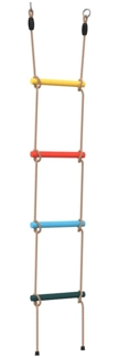 vidaXL Strickleiter für Kinder mit 4 Sprossen Mehrfarbig 4009277
