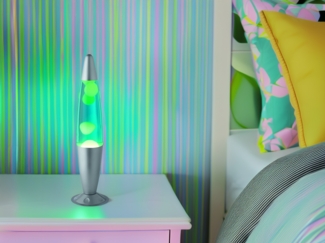 Lavalampe mit tollem Licht LAVA