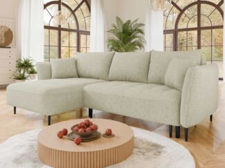 Ecksofa Betresa (Farbe: Onega 02, Seite: Links)