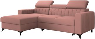 Ecksofa Kiarge (Farbe: Mono 235, Seite: Links LC+2R)