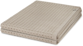 Möve Piquee 2 tlg. Frottier-Set - 2 X Duschtuch (70 X 140cm) - 350 - Cashmere