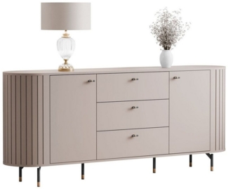 Lookway Kommode ELODIE 190 2D3S mit 3 Schubladen (1x Kommode), Breite: 190 cm
