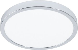 Eglo 30892 Deckenleuchte Badezimmerleuchte FUEVA 5 chrom rund H:2,8 Ø:28,5cm IP44 4000K