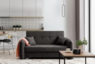 Wohnideebilder Laine 3-Sitzer Dunkelgrau Sofas & Couches SO-LAI-05PO