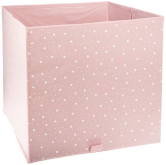 ATMOSPHERA Aufbewahrungskorb, faltbar, Blau Rosa