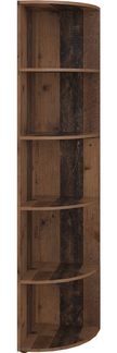 Vicco 'Ecki' Eckregal, Spanplatte antikholz, 40 x 40 x 180 cm