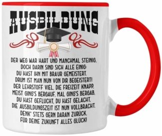 Trendation Tasse Ausbildung Bestanden Geschenk Tasse Geschenkidee Bestandene Prüfung Ab