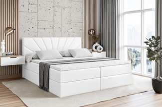 ALTDECOR Boxbett MILTIO (Multipocket-Matratze H4, H3 Matratze Bonellfederung, Topper, Kopfteil)