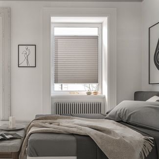 Roomy Plissee Plissee, blickdicht, verspannt, Klebbar