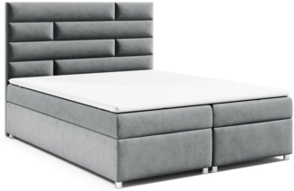 Best for Home Boxspringbett mit Bettkasten Trinity K-5 Bonellfederkern inkl. 7 cm Topper (140x200 160x200 180x200 200x200 cm), Handwerksqualität, TOP Preis-Leistungs-Verhältnis