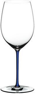 RIEDEL 4900/0D FATTO A MANO Cabernet / Merlot Weinglas - Stiel DUNKELBLAU