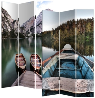 HTI-Line Paravent Paravent Romantik (Stück, 1 St, 1 Paravent), Raumteiler Sichtschutz Trennwand