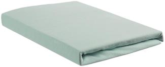 Beddinhouse Jersey, Baumwolle Spannbettlaken Jersey Td Mint Green 70/80/90 X 200/210 Cm Hh: 10 C 70/80/90 x 200/210 cm Steghöhe: 10 cm 1 Topper-Spannbettlaken Minzgrün