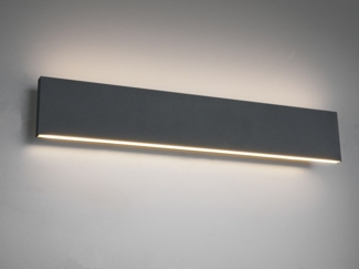 Trio Concha Wandleuchte 9W, 3000K, 900lm, anthrazit (225174742)