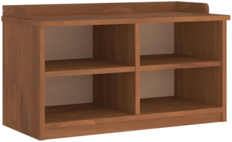 vidaXL Flurbank SANDNES 87x40x50 cm Massivholz Kiefer 4010457