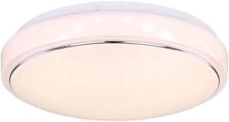 Deckenleuchte Wohnzimmer Deckenlampe LED Schlafzimmer Küche Flach 48408-18