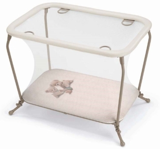 CAM Laufgitter Lusso | Zusammenklappbarer Laufstall für Babys und Kleinkinder bis 15 kg