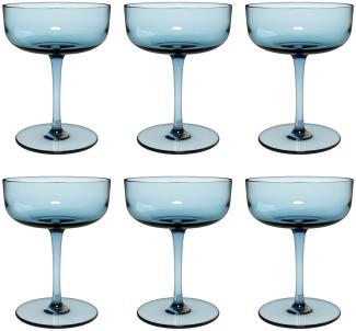 like. by Villeroy & Boch Like Glass Sektschale / Dessertschale 100 ml 6er Set Ice - DS