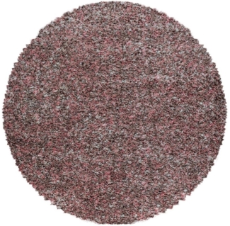 Ayyildiz Teppiche Hochflor-Teppich Enjoy Shaggy, rund, Höhe: 50 mm, melierter Langflor, Wohnzimmer