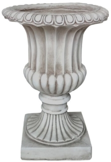 HTI-Living Pflanzkübel Pflanzkübel Athene Antik Hellgrau (Stück, 1 St, 1 Pflanzkübel), Gartendeko Polyresin